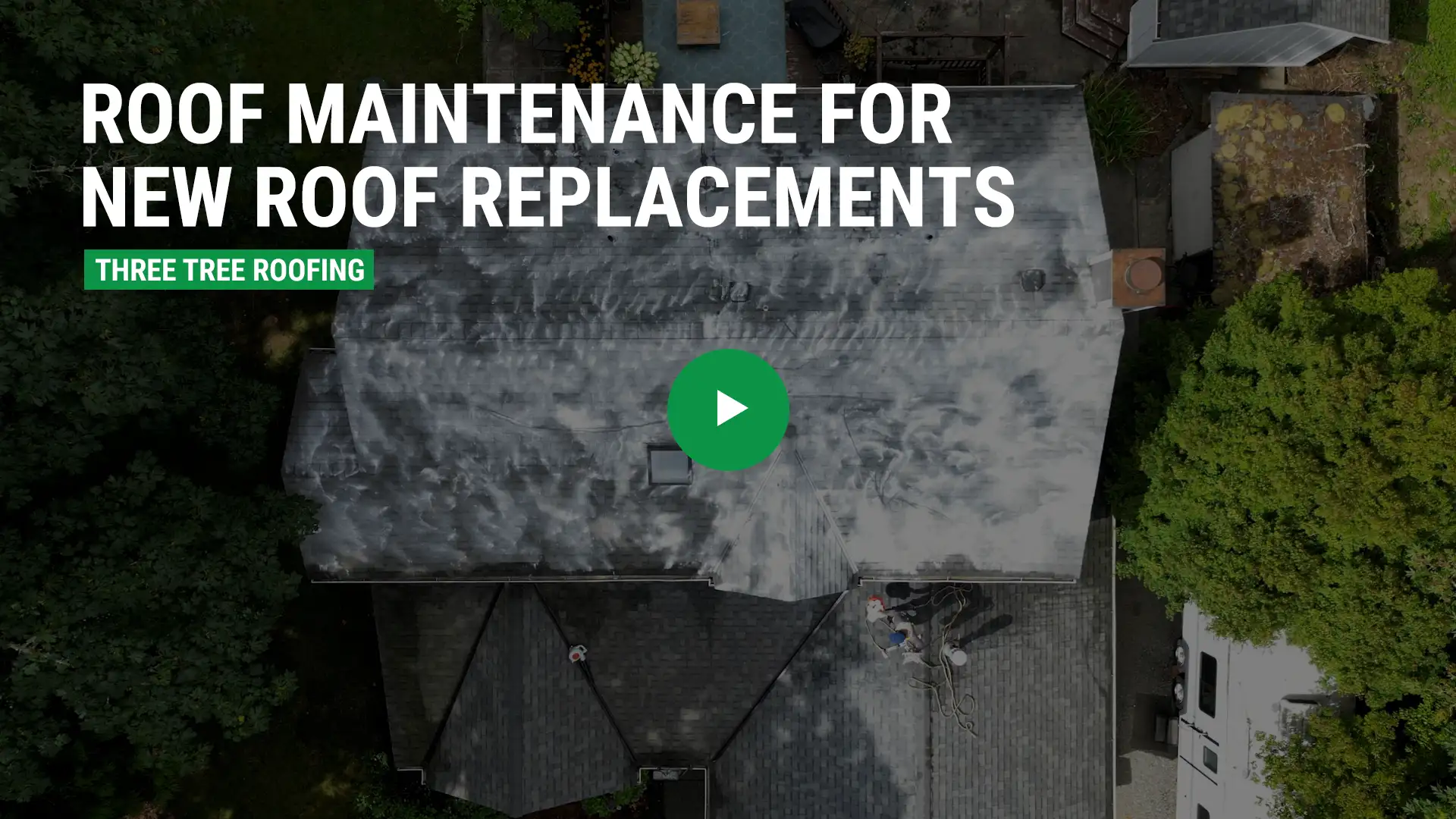 New Roof Maintenance and Cleaning - Roofing Video