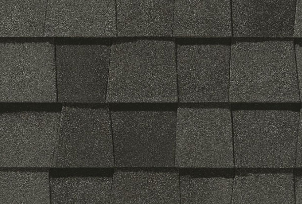 CertainTeed Landmark Pro Composite Asphalt Shingles in Max Def Moire Black