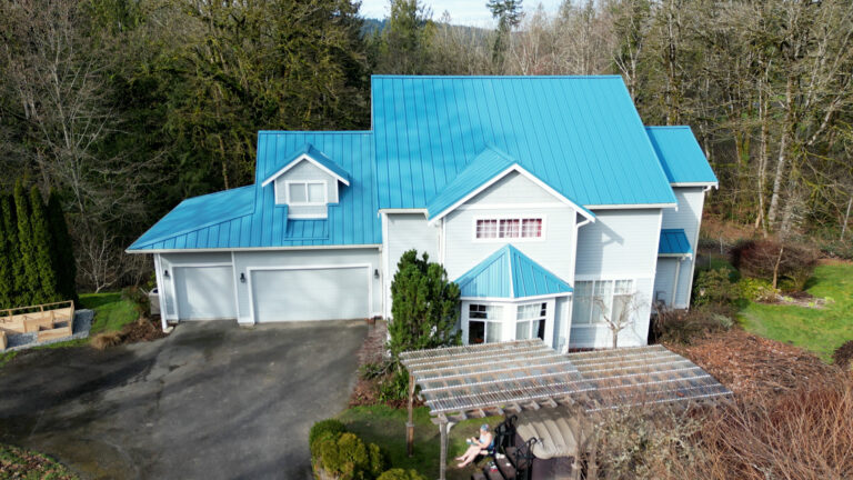 New Metal Roof in Duvall, Washington