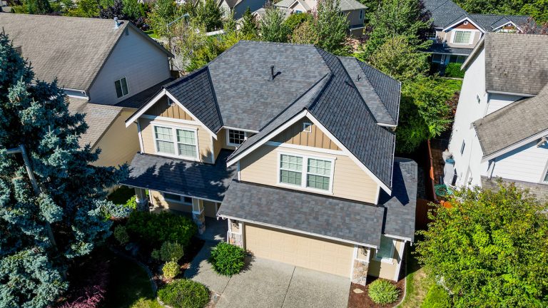 New Composite Asphalt Shingle Roof in Maple Valley, Washington